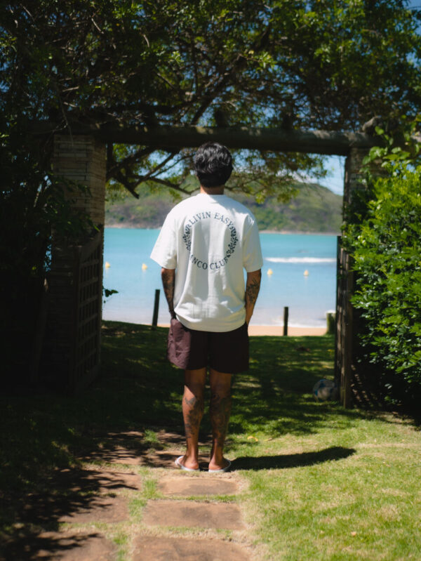 P1800297_Easy-Resize.com T-shirt "Living easy" - OFFWHITE