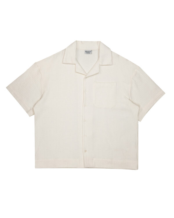 Camisa boxy ''Trama'' - OFFWHITE