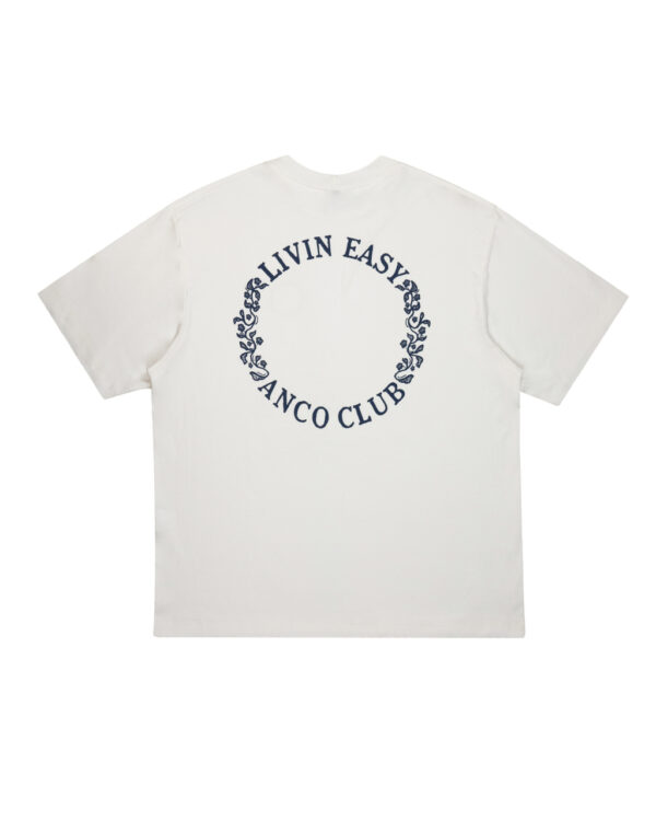 k_Easy-Resize.com T-shirt "Living easy" - OFFWHITE